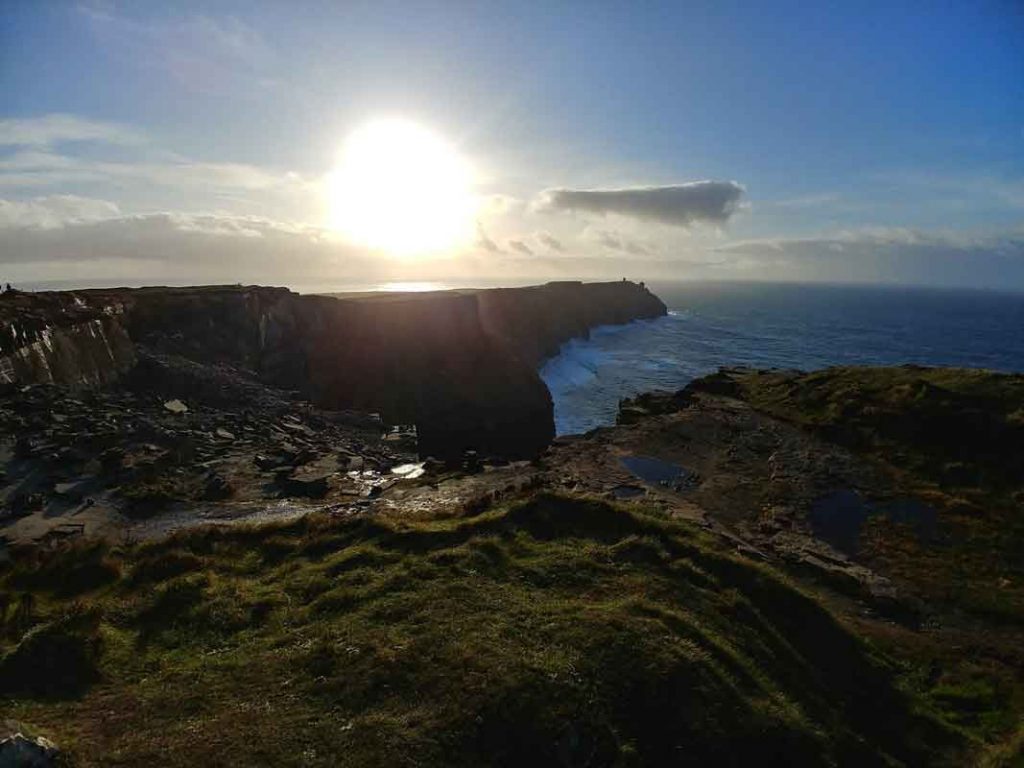 Cliffs of Moher Sundown